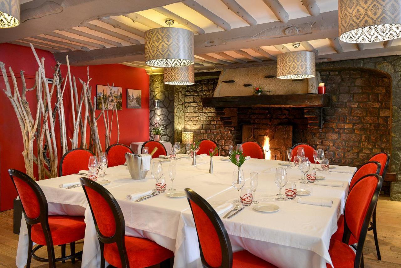 Logis Hotel Spa Restaurant Au Site Normand Clécy Exteriér fotografie